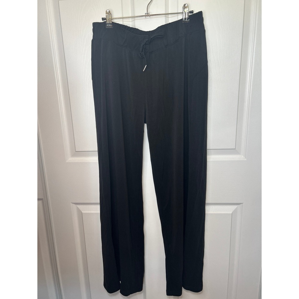 NWT The Noli Shop Soft Modal Sweatpants Women's XL Black Lounge Pants‎
